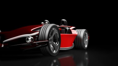 kavramı kırmızı spor araba