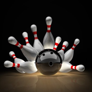 Bowling topu lobutlara çarpıyor.