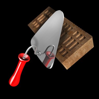 Tuğla ve metal mala