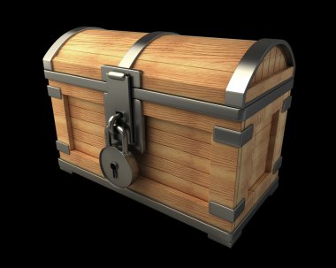 antika ahşap sandık