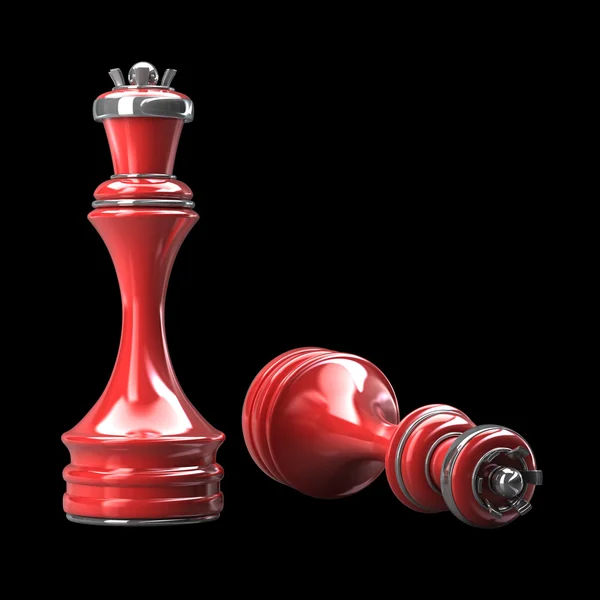 Chess RED Queen — Stock Photo, Image