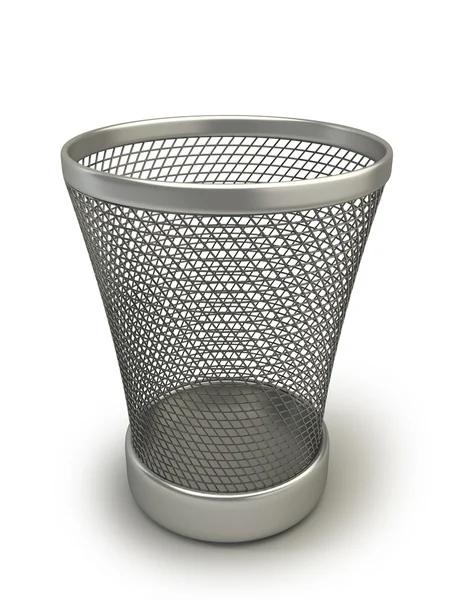 Empty recycle bin — Stock Photo, Image