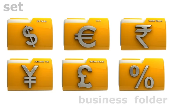 Money symbols — Stock Photo, Image