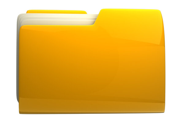Yellow folder