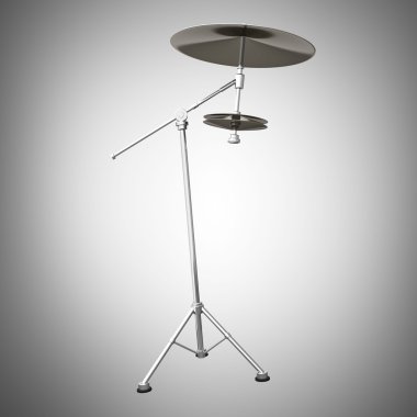 Kırmızı drum kit.