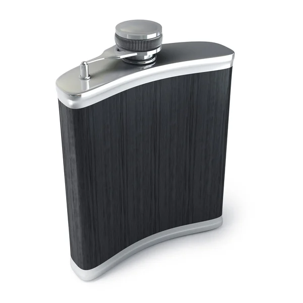 Metal flask — Stock Photo, Image