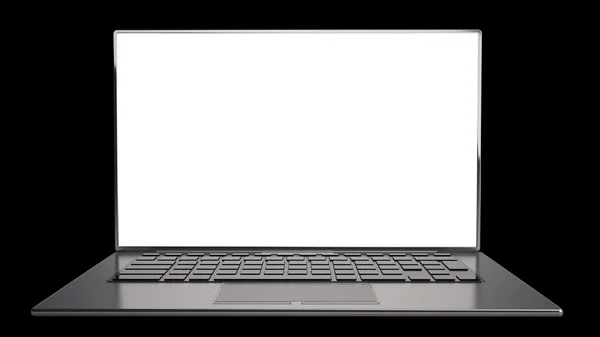 Laptop com tela — Fotografia de Stock