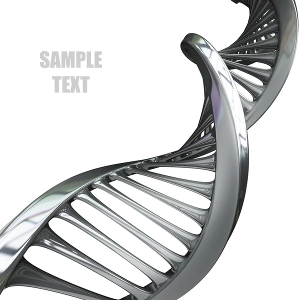 Gümüş dna spiraller