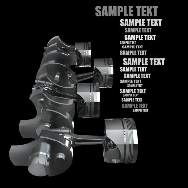 Motor pistonları ve dişlileri