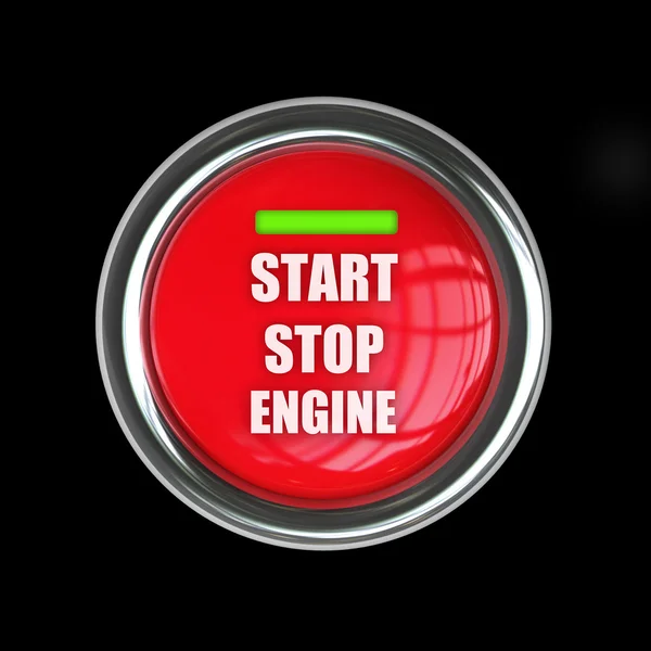 Start button isolated — Stock Photo, Image