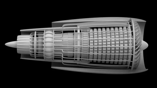 Stroj Jet — Stock fotografie