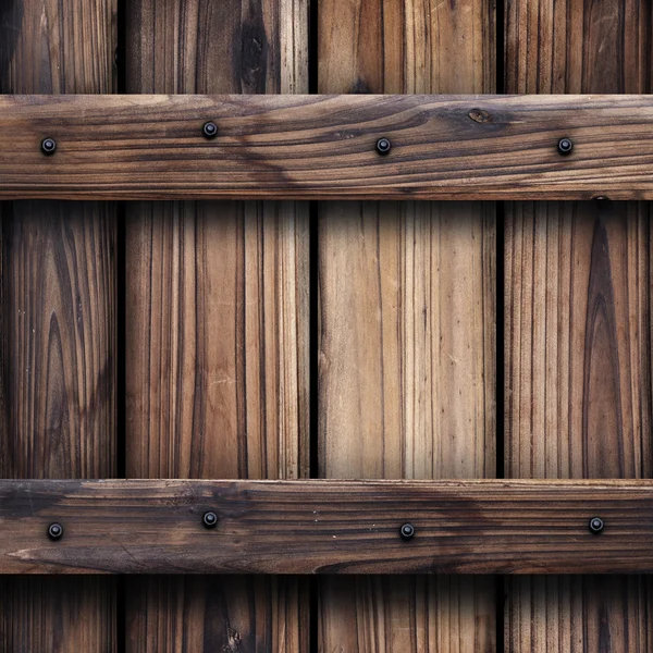 Textura de cerca de madeira — Fotografia de Stock