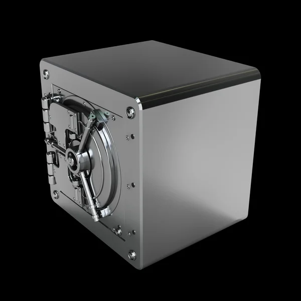 3d steel safe — Stock Photo, Image