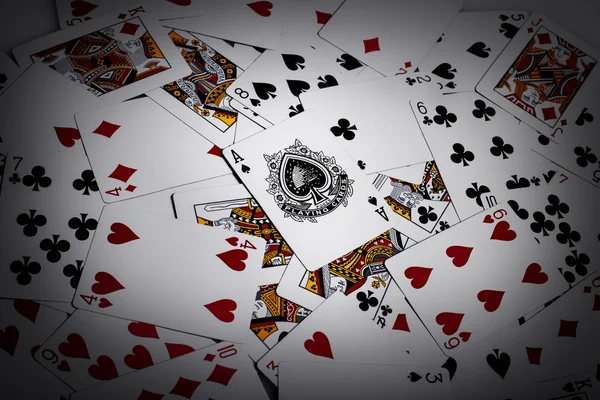 Playing cards background Stock Picture