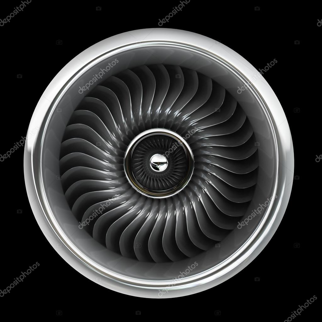 10 Aircraft Engine Front View Design