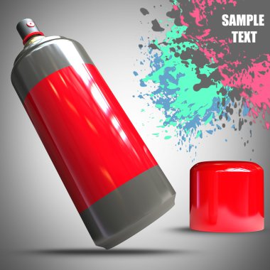 Can ve boya uyarısı sprey