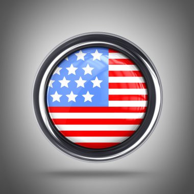 bayrak düğmesini devlet Amerika Birleşik