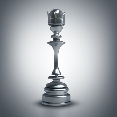 Satranç kara Kraliçe.