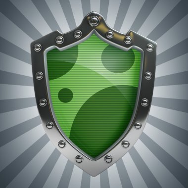 kalkan koruma resmeden