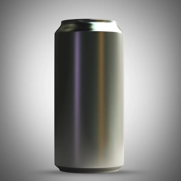 Hliníková plechovka od piva — Stock fotografie