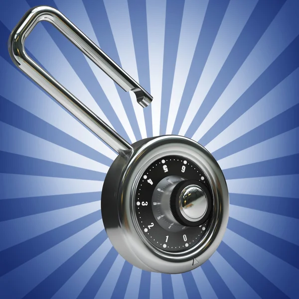 Security Padlock — Stock Photo, Image