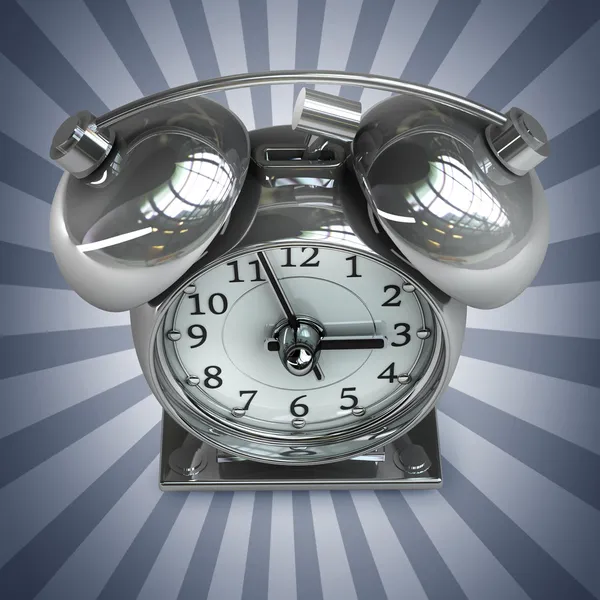 Old-fashioned alarm clock — Stock Photo, Image