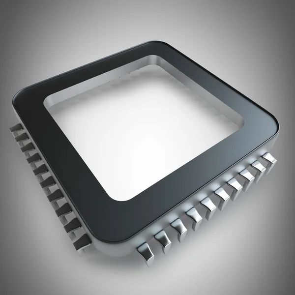 Processor unit CPU concept — Zdjęcie stockowe