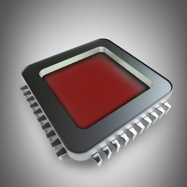 Processor unit CPU concept — Zdjęcie stockowe