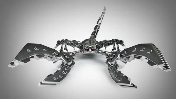 Scorpione robot 3d . — Foto Stock