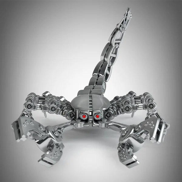 Scorpione robot 3d . — Foto Stock