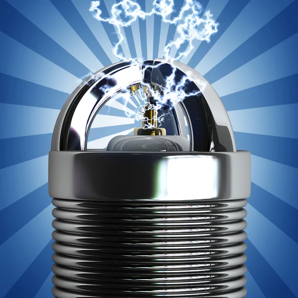 Illustration of Spark plug — Stock Photo, Image