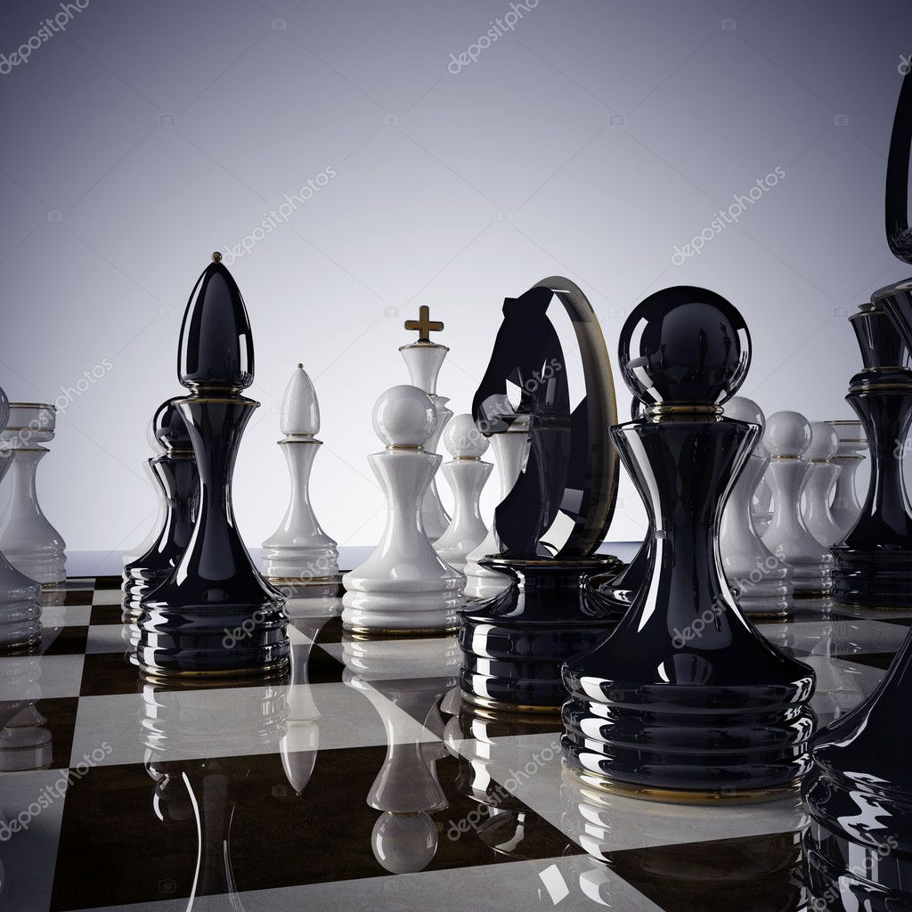 Rotating Chess Board Background - Stock Motion Graphics