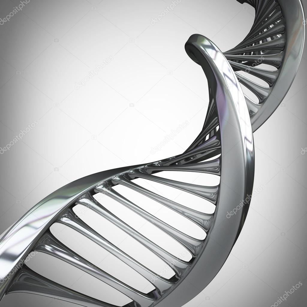 Chrome metal DNA chain