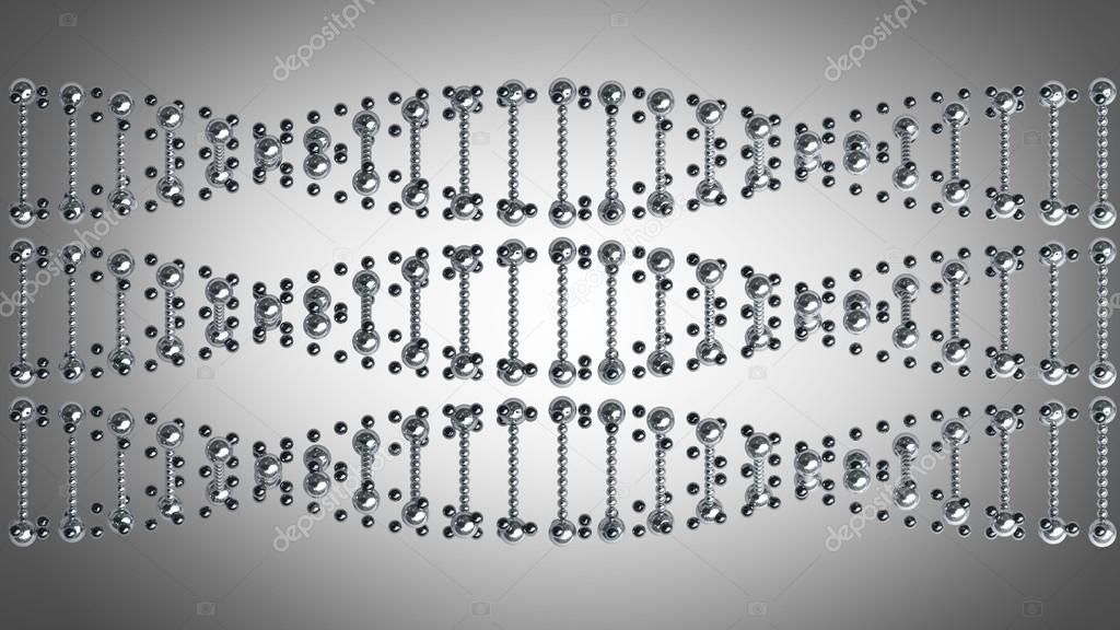 Metal DNA chain