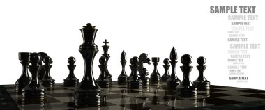 Satranç kavram resim - Şah mat