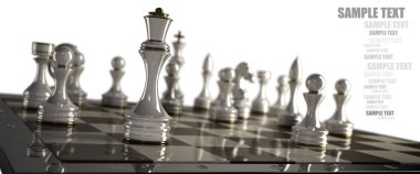 Satranç kavram resim - Şah mat