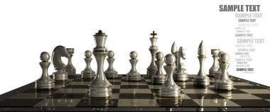 Satranç kavram resim - Şah mat