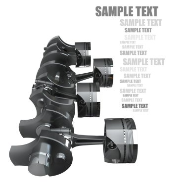 Motor pistonları ve dişlileri