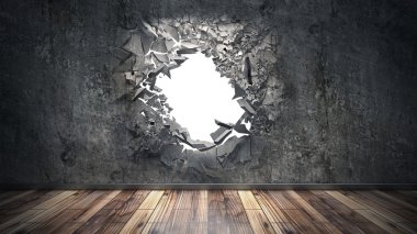 Hole in the wall clipart