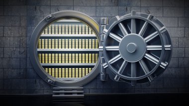 banka kasasını açın