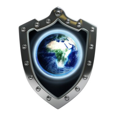 Dünya koruma resmeden Shield