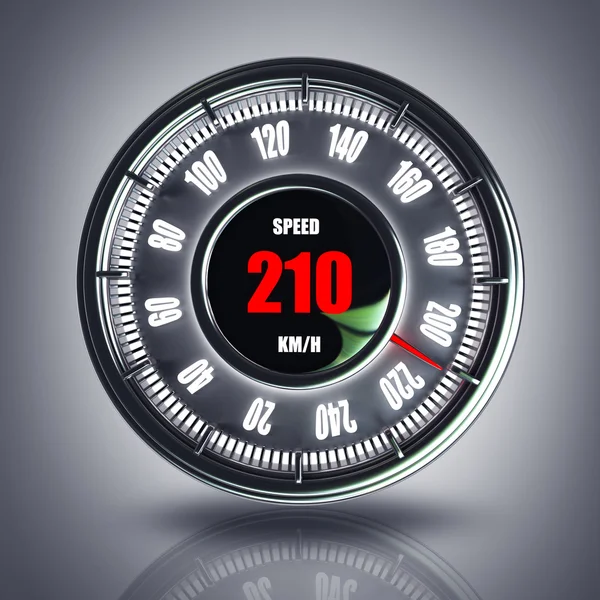 3D Speedometer — Stock Photo, Image