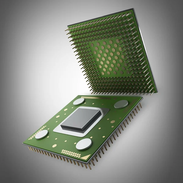 Processoreenheid cpu — Stockfoto