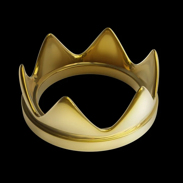 Coroa dourada — Fotografia de Stock