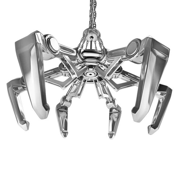 Metall mekaniska crane hand — Stockfoto