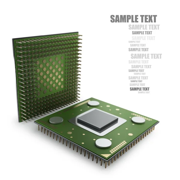 Процессор процессора — стоковое фото
