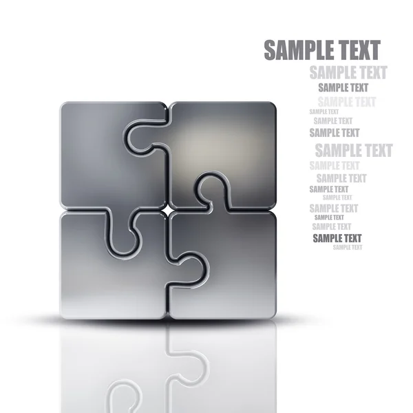 Icona puzzle — Foto Stock