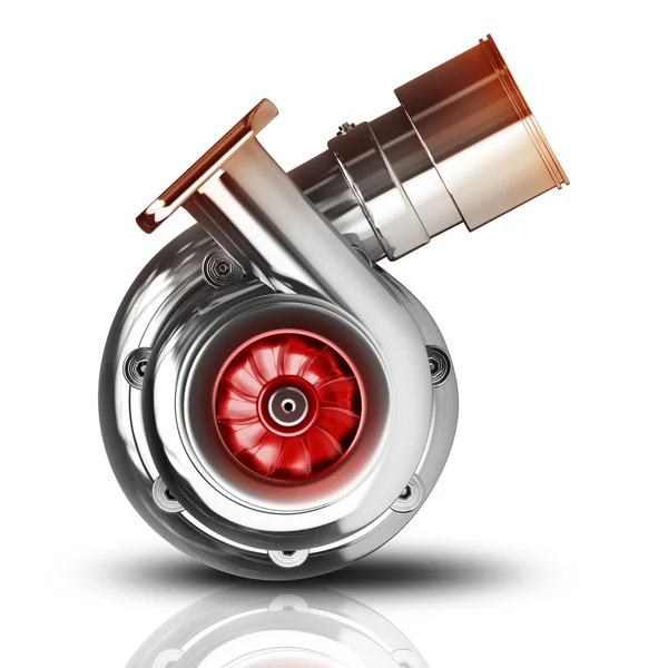 Steel turbocharger. — Stock Photo, Image