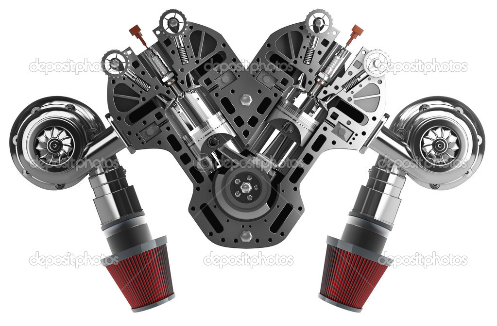 V8 Car engine