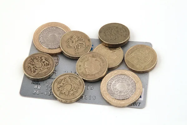İngiliz (Birleşik Krallık) para birimi — Stok fotoğraf